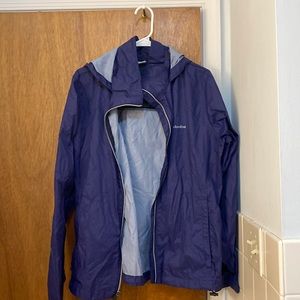 Blue Columbia zip up hoodie